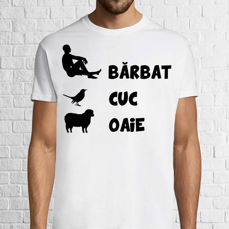 Tricou - Bărbat, cuc, oaie