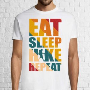 Tricou bărbat - Hike, Repeat