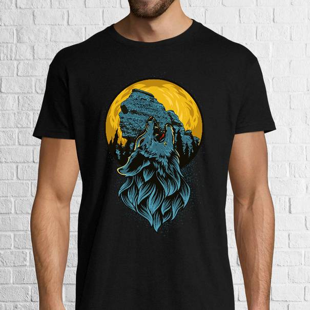 Tricou bărbat - Lup la Sfinx - PUBLICAT