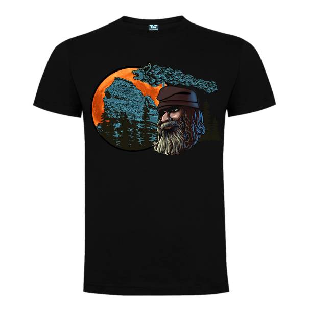 Tricou bărbat - Portret de Dac la Sfinx - PUBLICAT