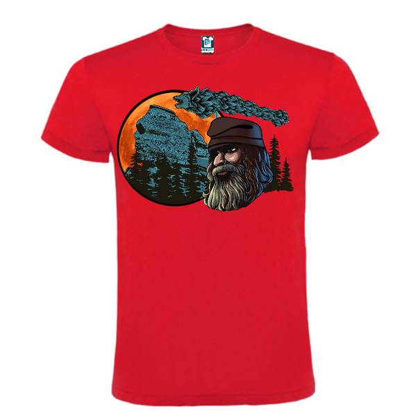 Tricou bărbat - Portret de Dac la Sfinx - PUBLICAT