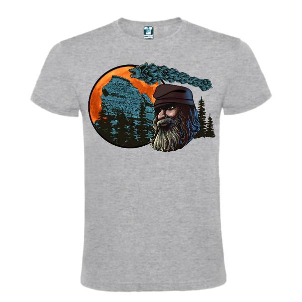 Tricou bărbat - Portret de Dac la Sfinx - PUBLICAT