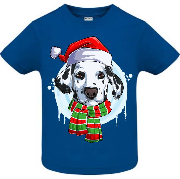 Tricou copii - Dalmațian de Crăciun