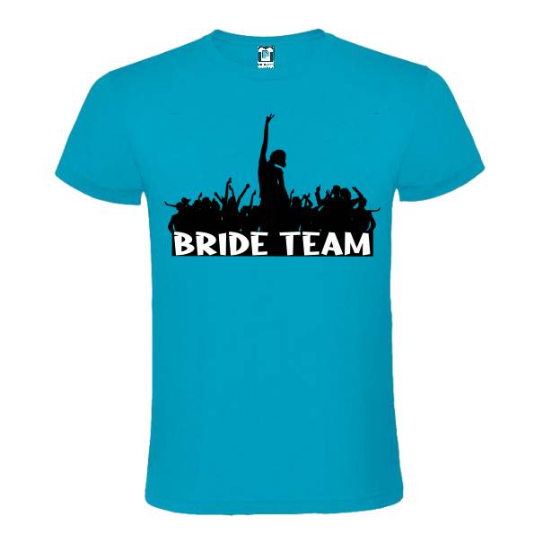 Ești tipul cool care face parte din echipa miresei, atunci poartă echipamentul miresei: tricou bărbat „Bride Team”. Tricou bărbat - Bride Team