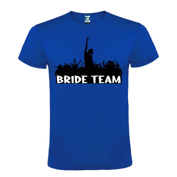 Ești tipul cool care face parte din echipa miresei, atunci poartă echipamentul miresei: tricou bărbat „Bride Team”. Tricou bărbat - Bride Team