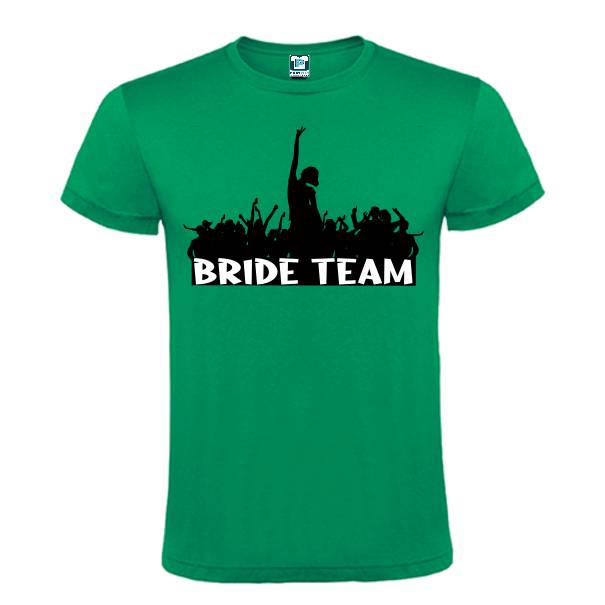 Ești tipul cool care face parte din echipa miresei, atunci poartă echipamentul miresei: tricou bărbat „Bride Team”. Tricou bărbat - Bride Team