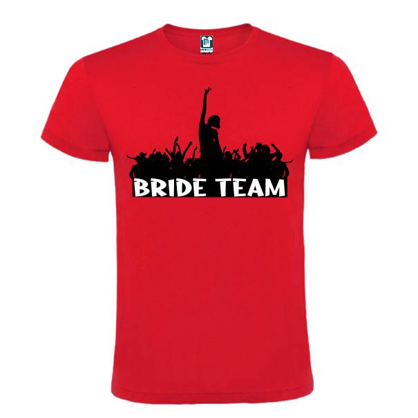 Ești tipul cool care face parte din echipa miresei, atunci poartă echipamentul miresei: tricou bărbat „Bride Team”. Tricou bărbat - Bride Team