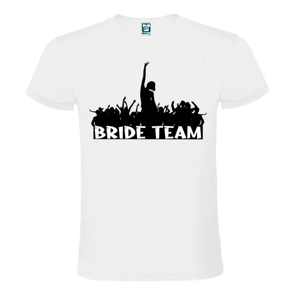 Ești tipul cool care face parte din echipa miresei, atunci poartă echipamentul miresei: tricou bărbat „Bride Team”. Tricou bărbat - Bride Team