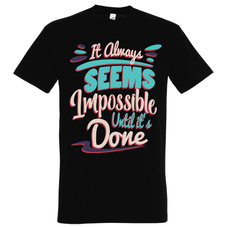 Tricou bărbat - Seems Impossible