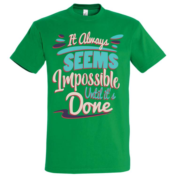 Tricou bărbat - Seems Impossible