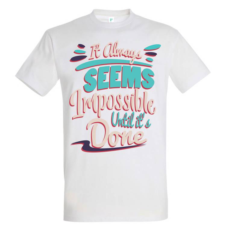 Tricou bărbat - Seems Impossible