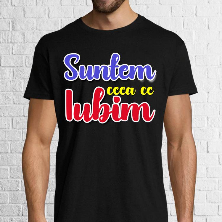 Tricou bărbat - Nichita Stănescu - Iubim
