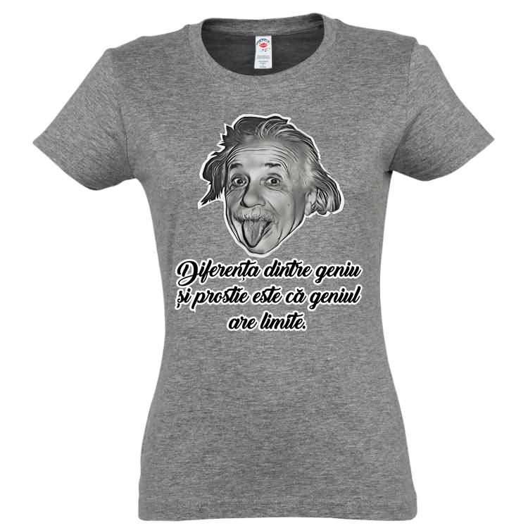 Tricou damă - Einstein - Prostie