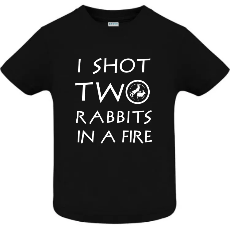 Tricou copii - Two Rabbits