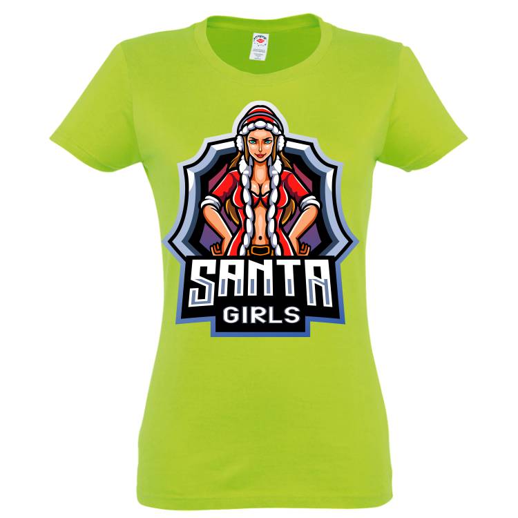 Tricou damă - Santa Girl
