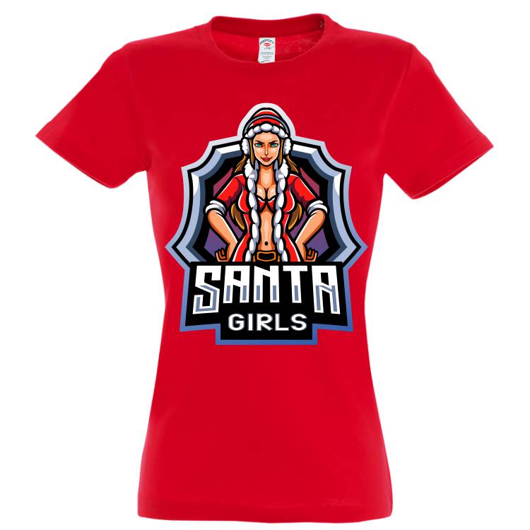 Tricou damă - Santa Girl