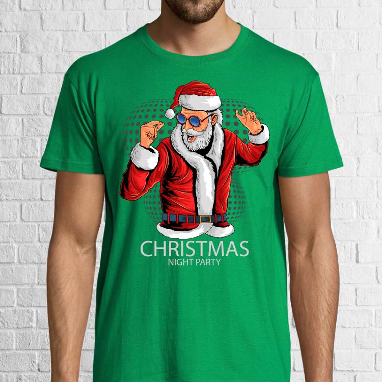 Tricou bărbat - Christmas Night Party