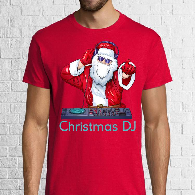 Tricou bărbat - Christmas DJ