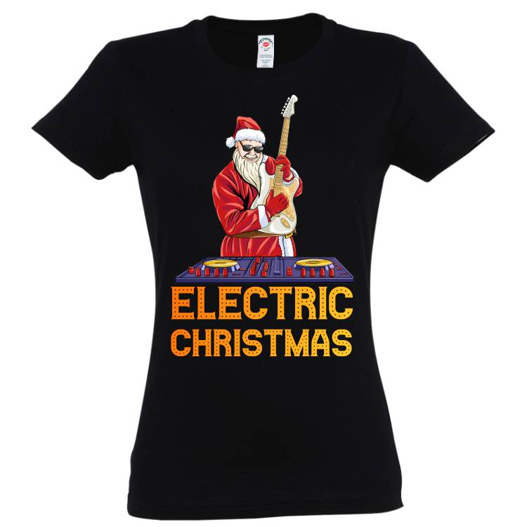Tricou damă - Electric Christmas