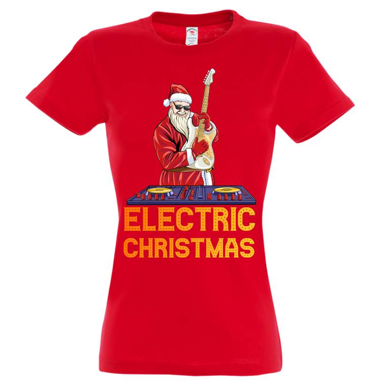 Tricou damă - Electric Christmas