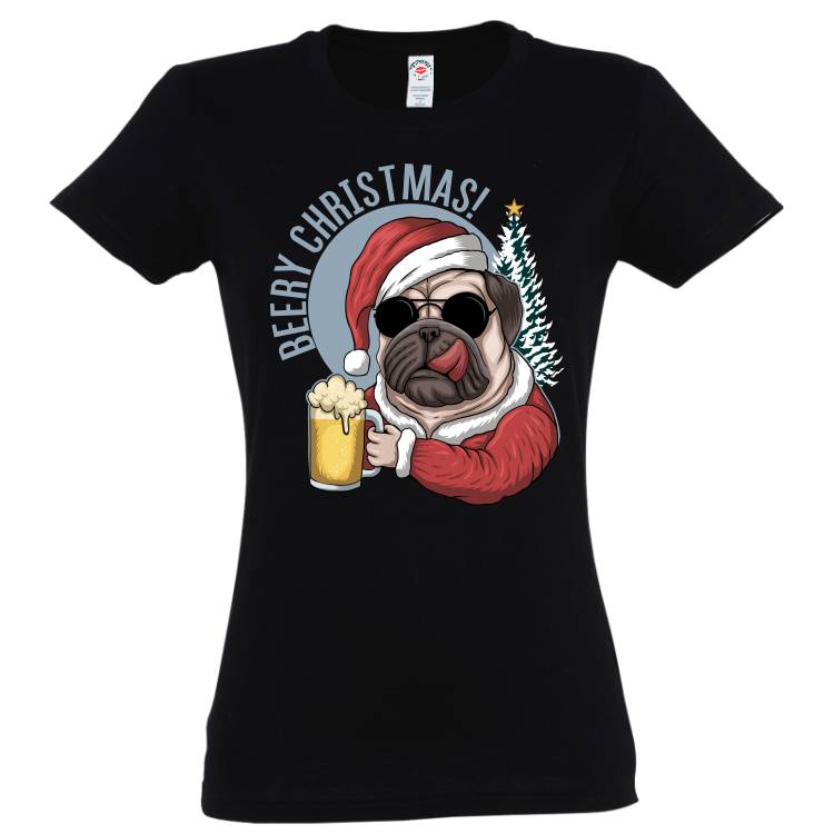 Tricou damă - Beery Christmas