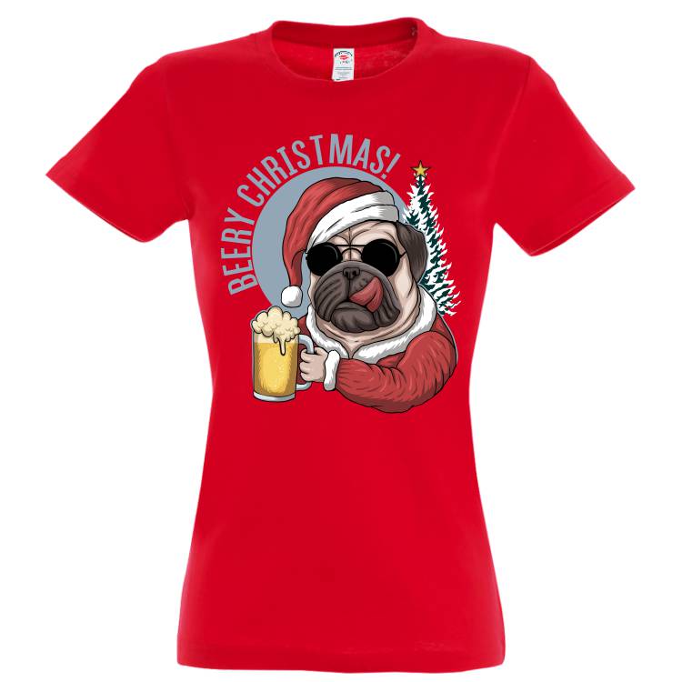Tricou damă - Beery Christmas