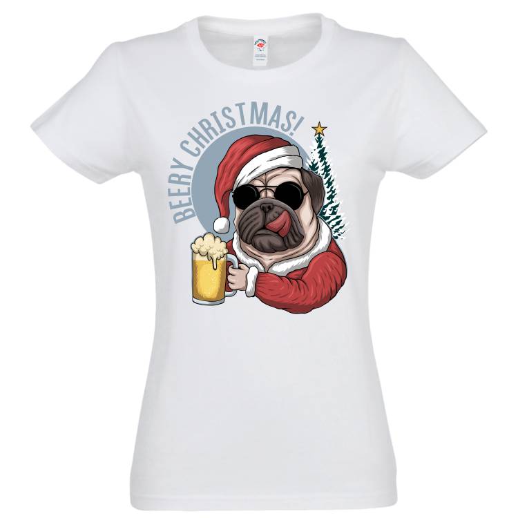 Tricou damă - Beery Christmas