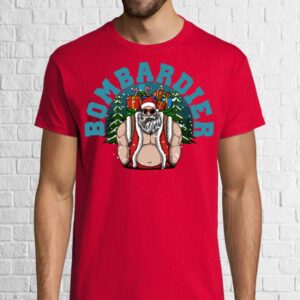 Tricou bărbat - Moș Bombardier