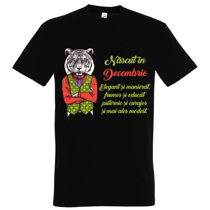 Tricou bărbat - Elegant în decembrie
