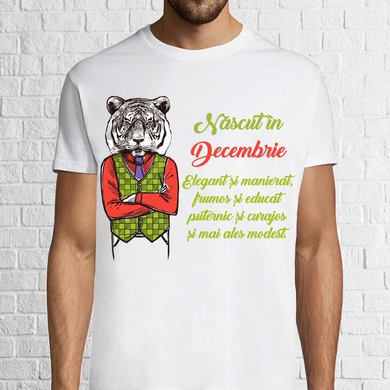 Tricou bărbat - Elegant în decembrie