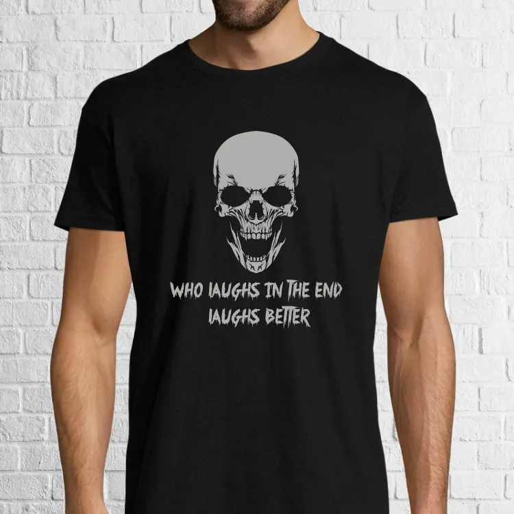 Tricou bărbat - Laughs Better