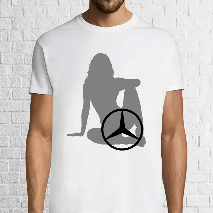 Tricou bărbat - Mercedes la țintă