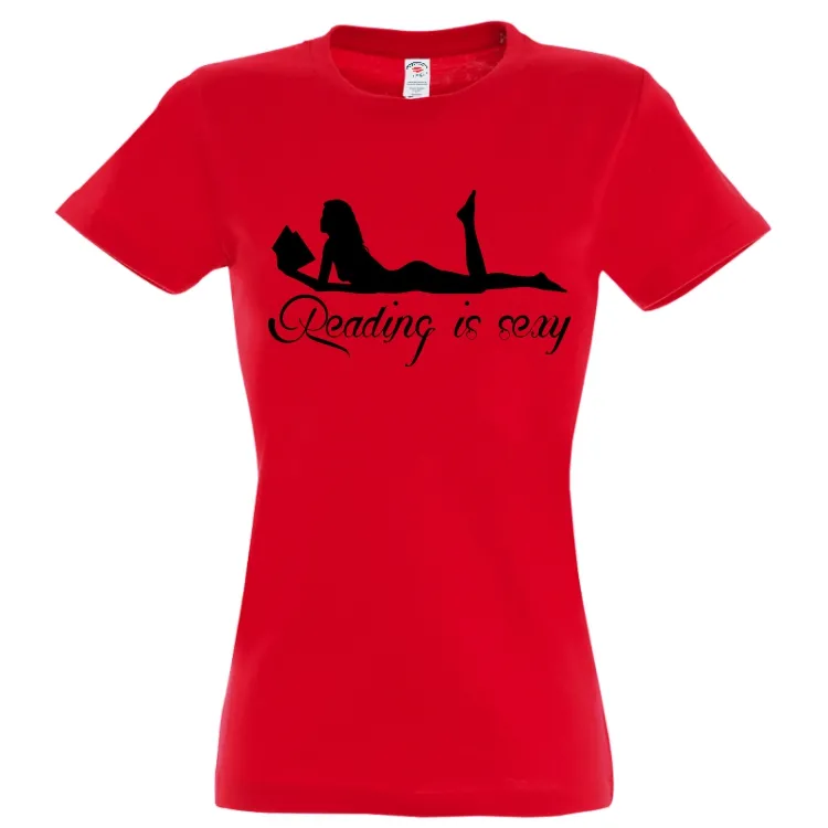 Tricou damă - Reading is Sexy