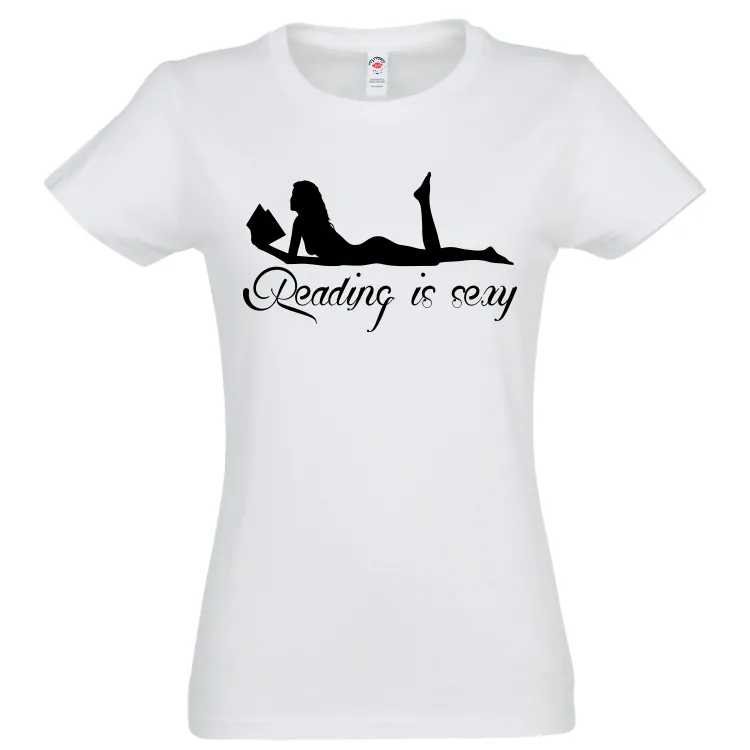 Tricou damă - Reading is Sexy