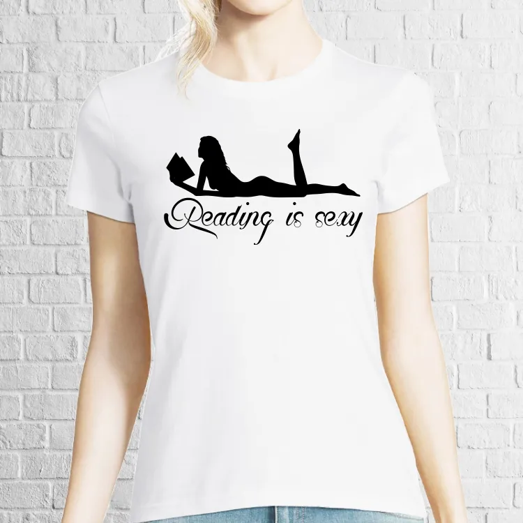 Tricou damă - Reading is Sexy