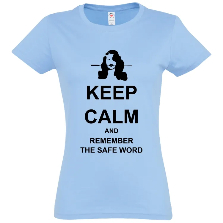Tricou de dama - Safe Word