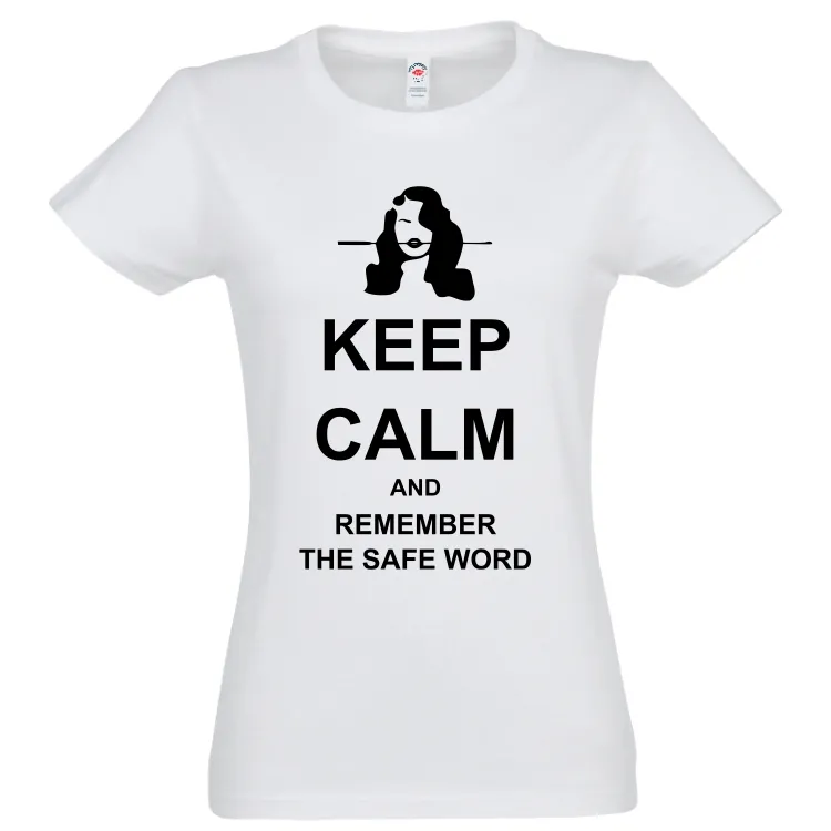 Tricou de dama - Safe Word