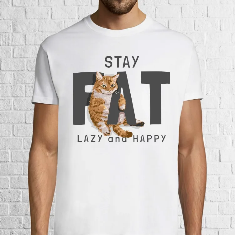 Tricou bărbat - Stay Fat