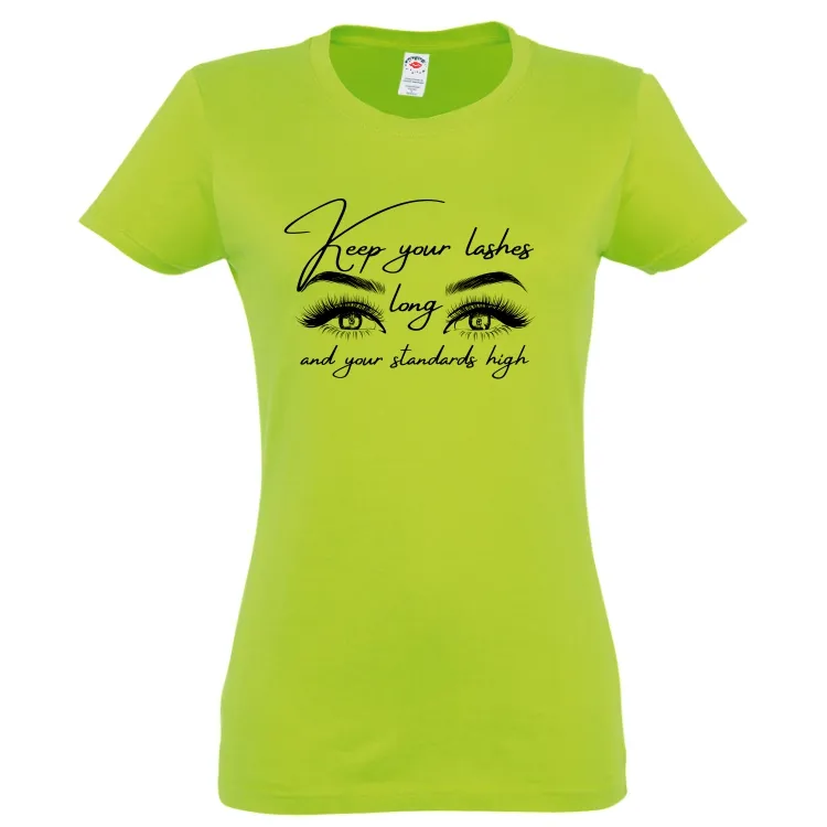 Tricou damă - Lashes and Standards