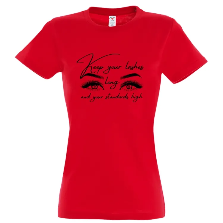 Tricou damă - Lashes and Standards