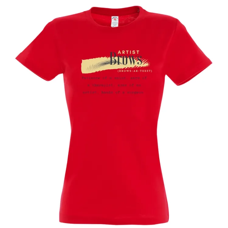Tricou damă - Artist Brows