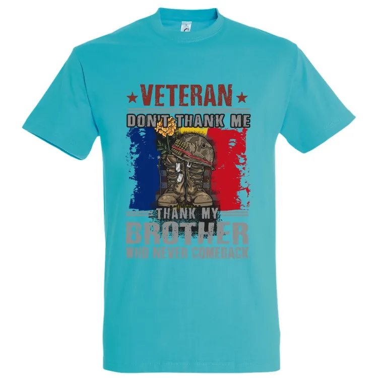 Tricou bărbat - Thank my brother