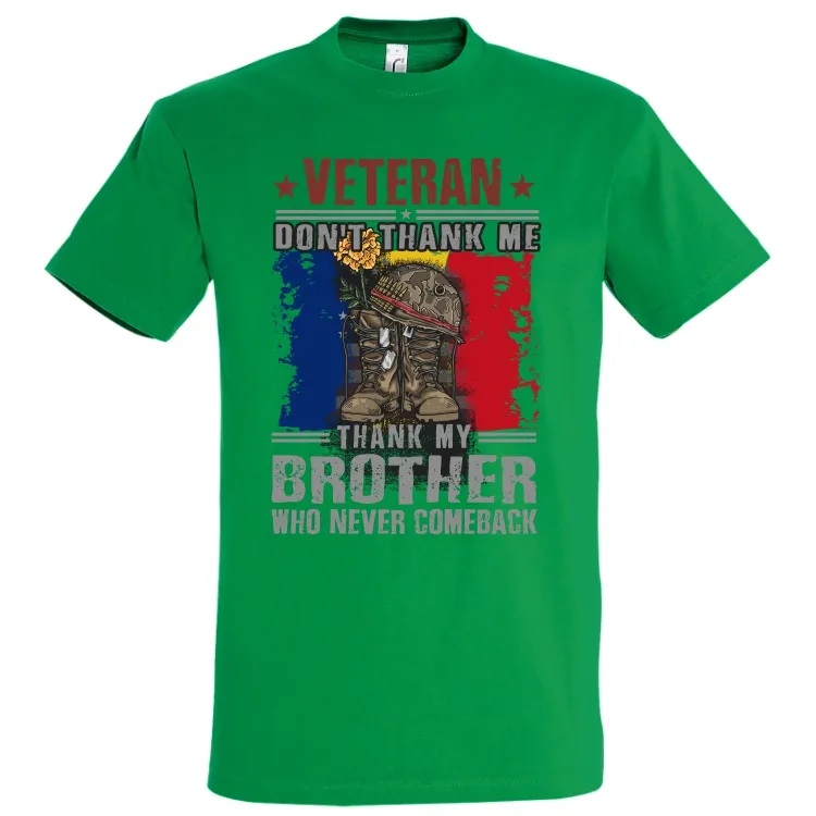 Tricou bărbat - Thank my brother