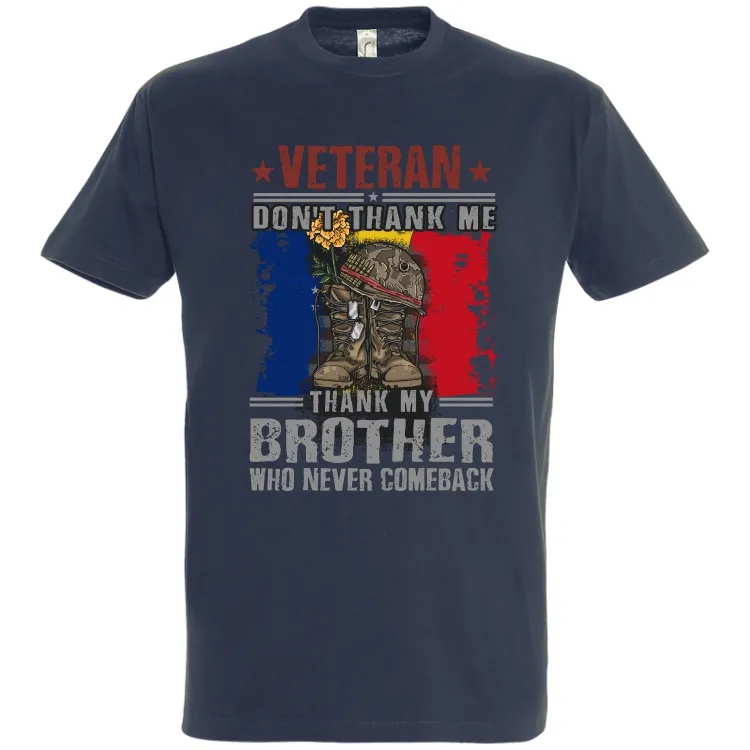 Tricou bărbat - Thank my brother