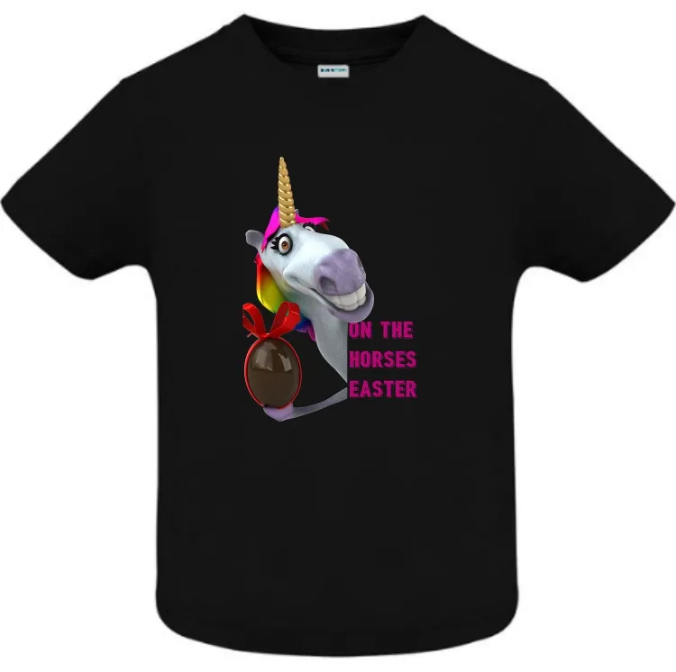 Tricou copii - Horses Easter
