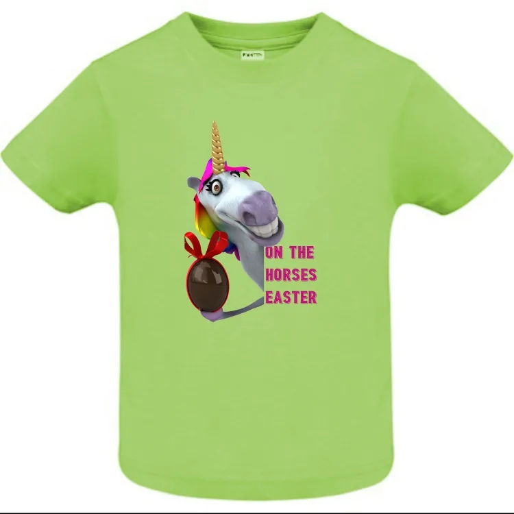 Tricou copii - Horses Easter