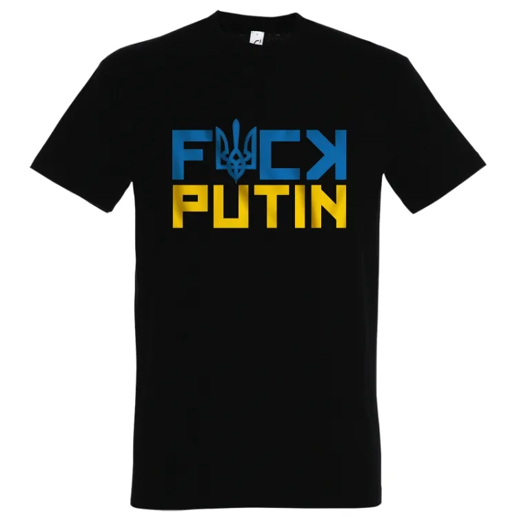 Ai un mesaj pentru Putin? Te ajutăm să i-l transmiți Tricou bărbat - „Hello” Putin