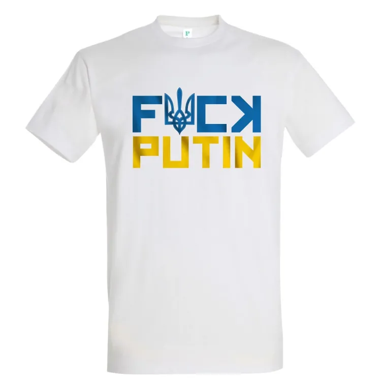 Ai un mesaj pentru Putin? Te ajutăm să i-l transmiți Tricou bărbat - „Hello” Putin