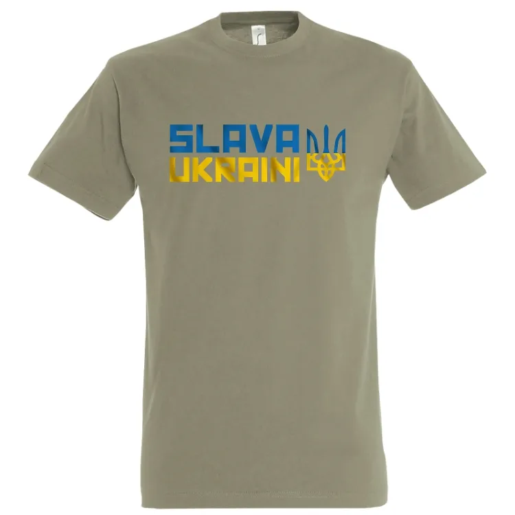 Tricou bărbat - Slava Ukraini