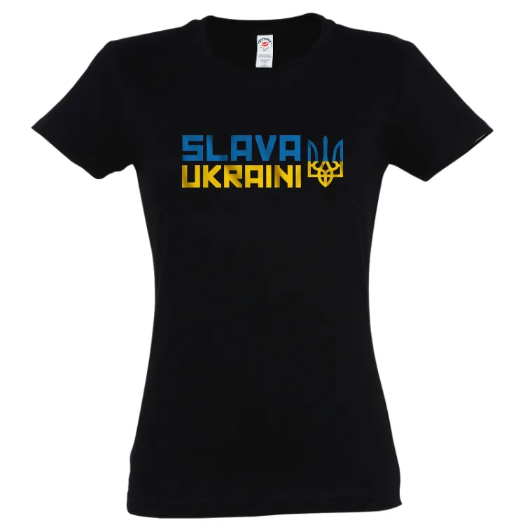 Tricou damă - Slava Ukraini